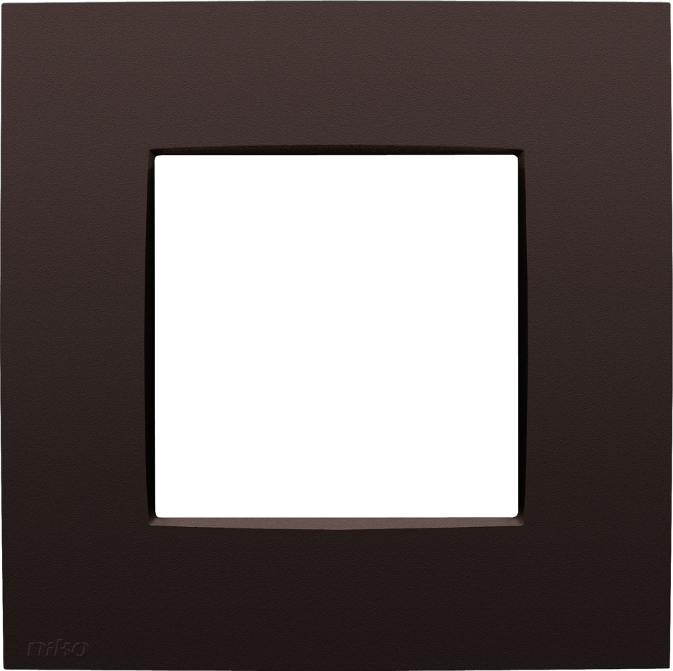 Niko Intense Dark Brown Coated Afdekraam 1-voudig HV donkerbruin 135-76100 afbeelding 2
